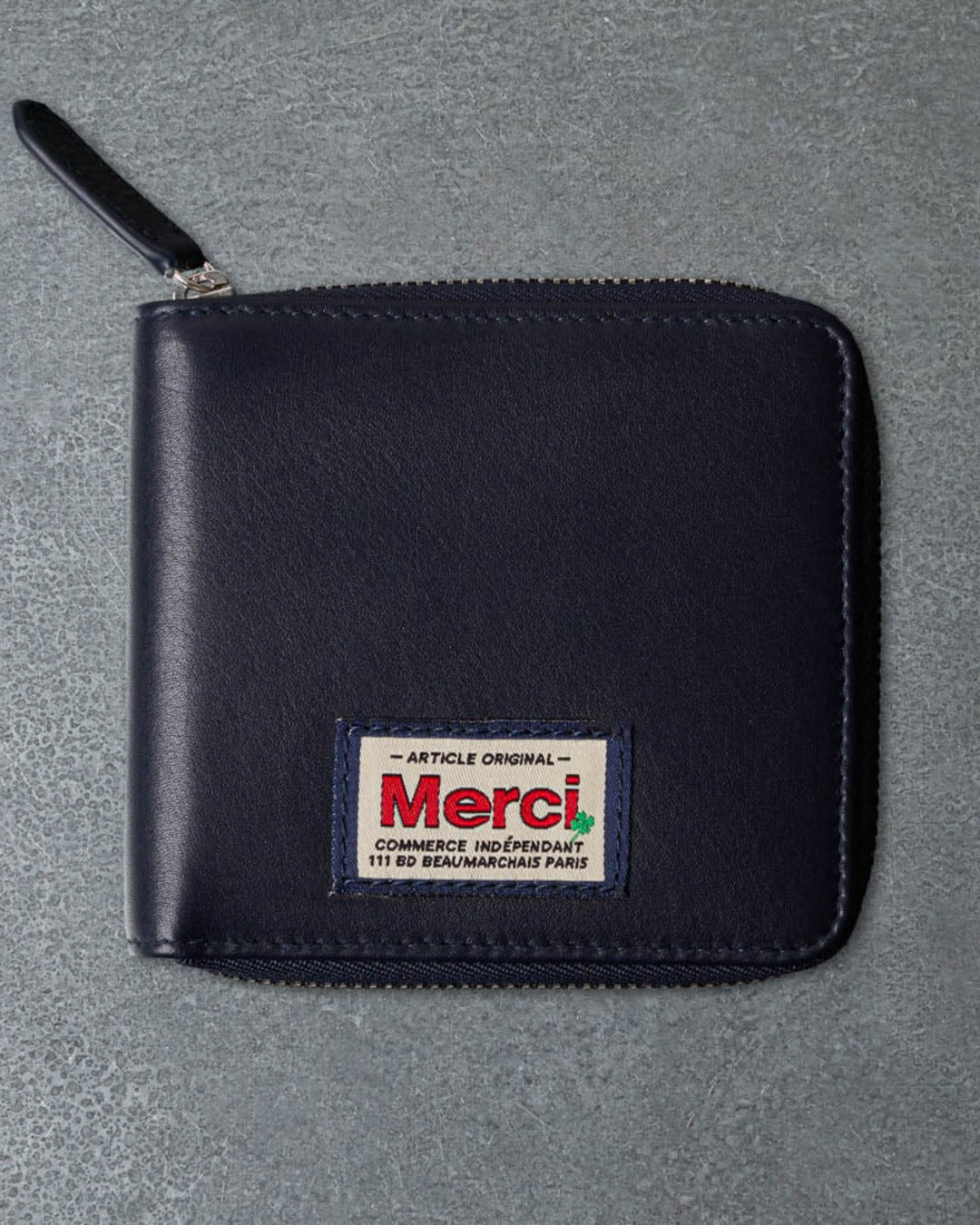 Merci - Zip Wallet - Navy