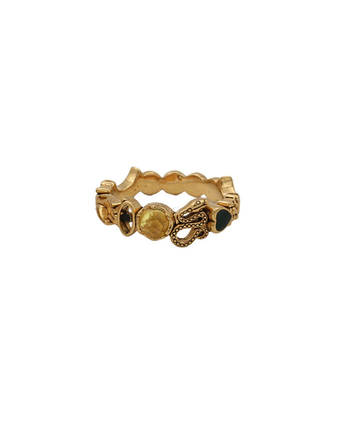 La2L - Ash Elements Ring - Citrine