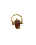 La2L - Bague Sacha Force Pivot - Hessonite