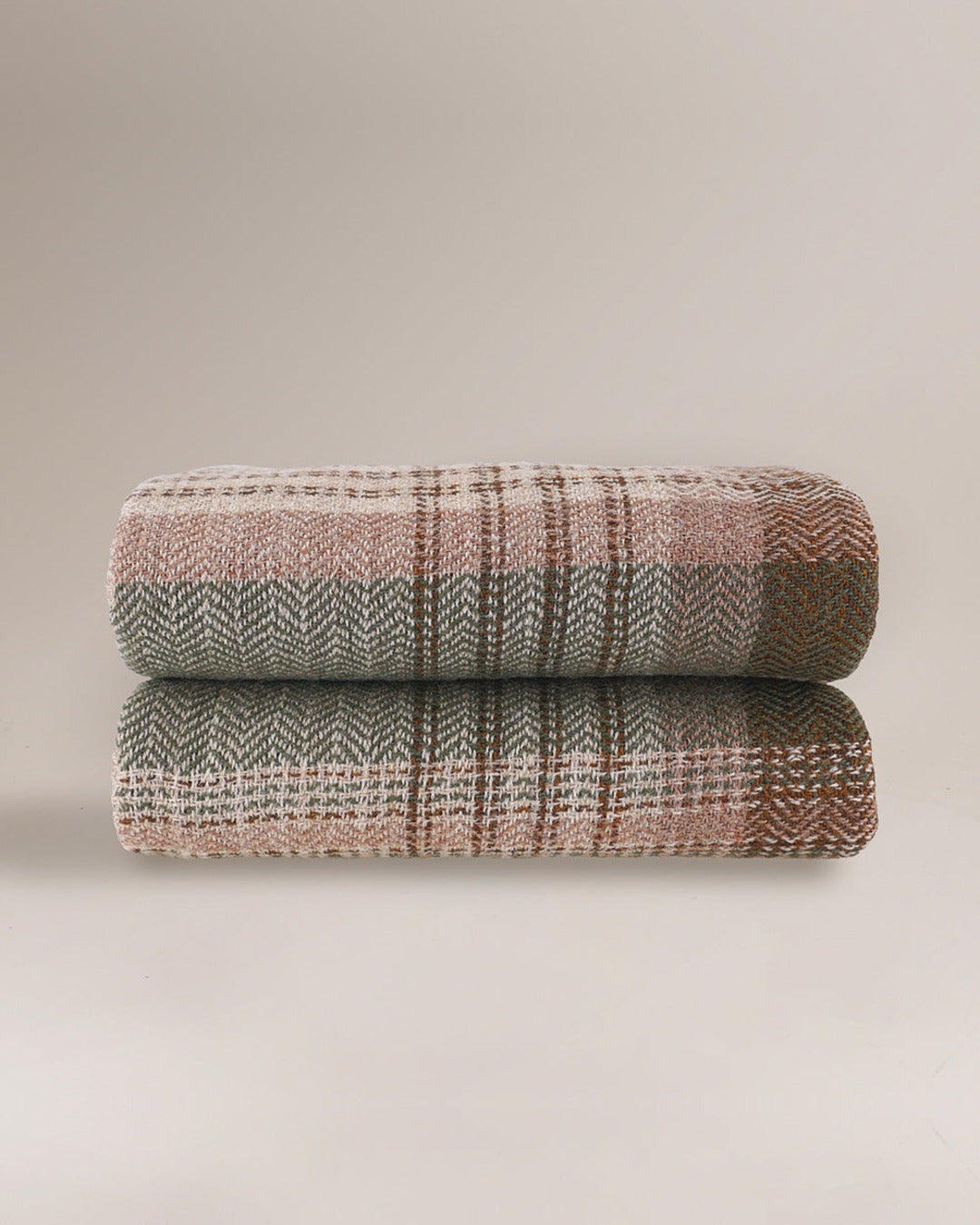 Moismont - Plaid En Laine N°81 - Natural