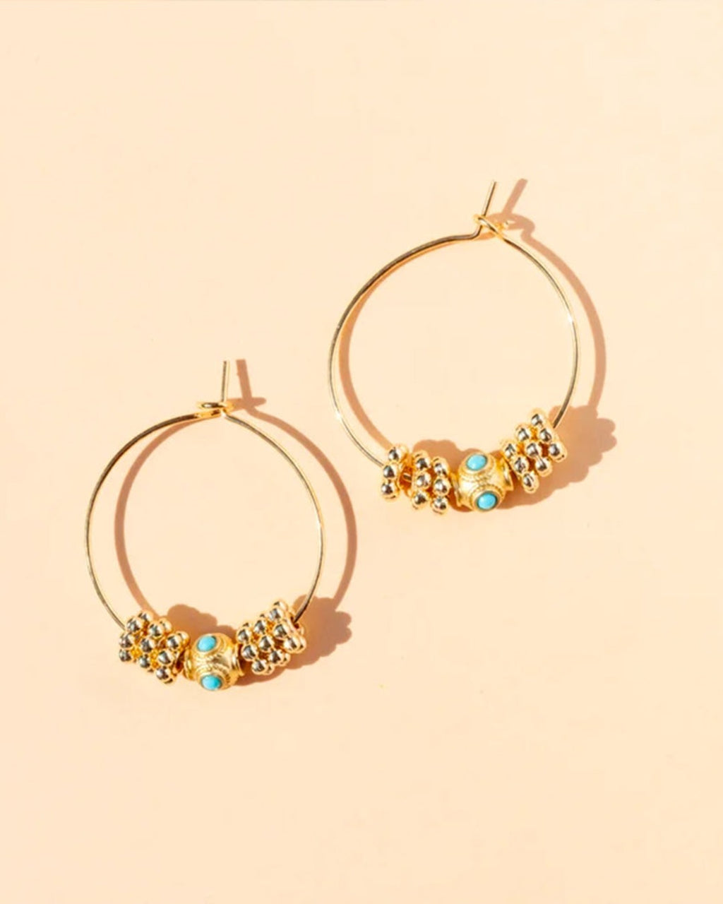 Juhu - Boucles D'Oreilles Cruz - Or