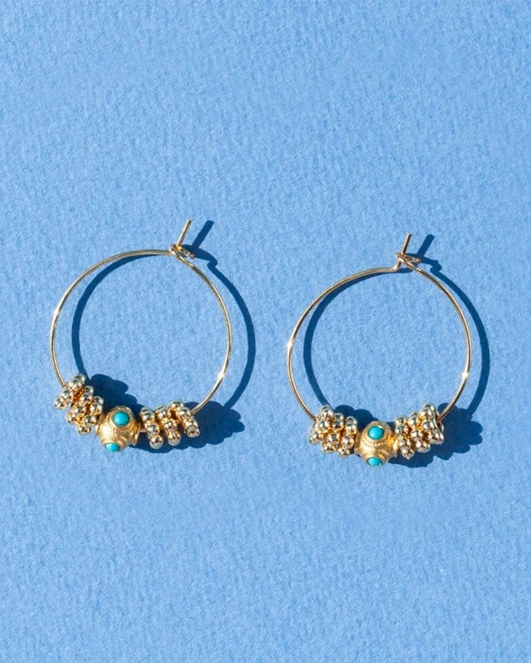 Juhu - Boucles D'Oreilles Cruz - Or