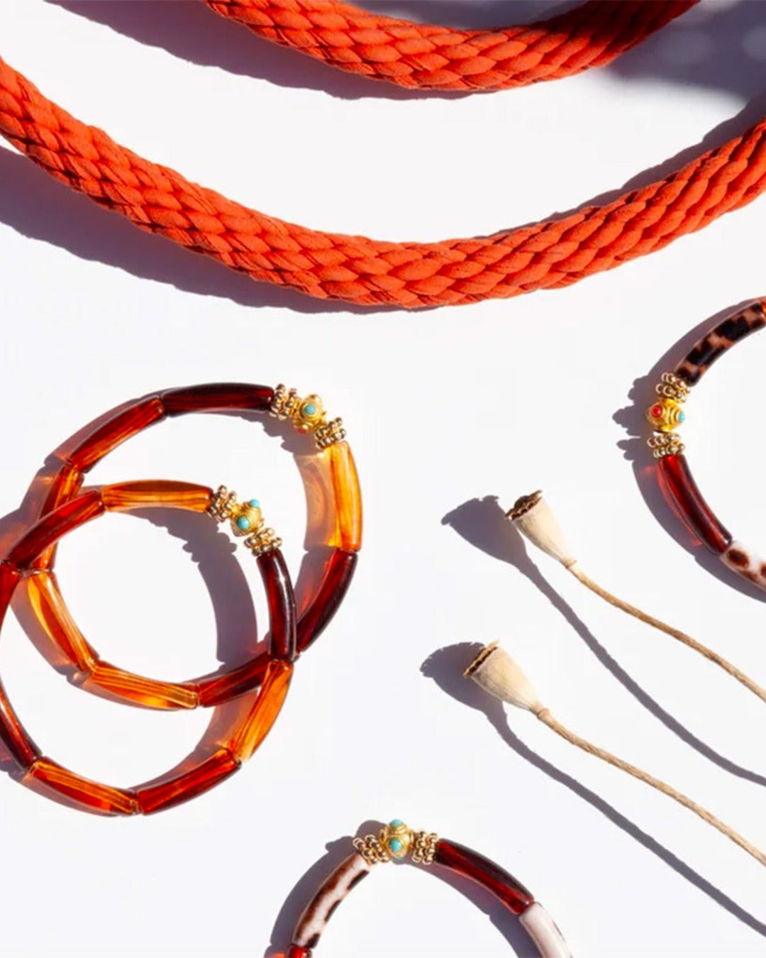 Juhu - Duo Mini Leo Bracelet - Brown
