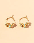 Juhu - Mini Cruz Earrings - Gold