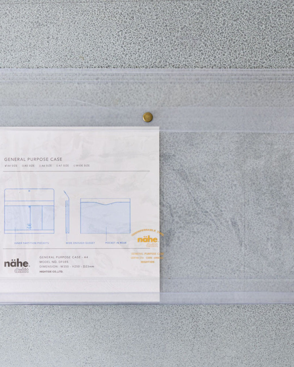 Náhe - Pochette Polyvalente Pour Documents - Transparent