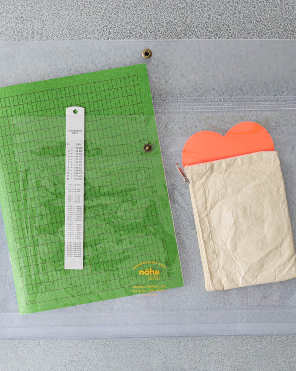 Náhe - Pochette Polyvalente Pour Documents - Transparent