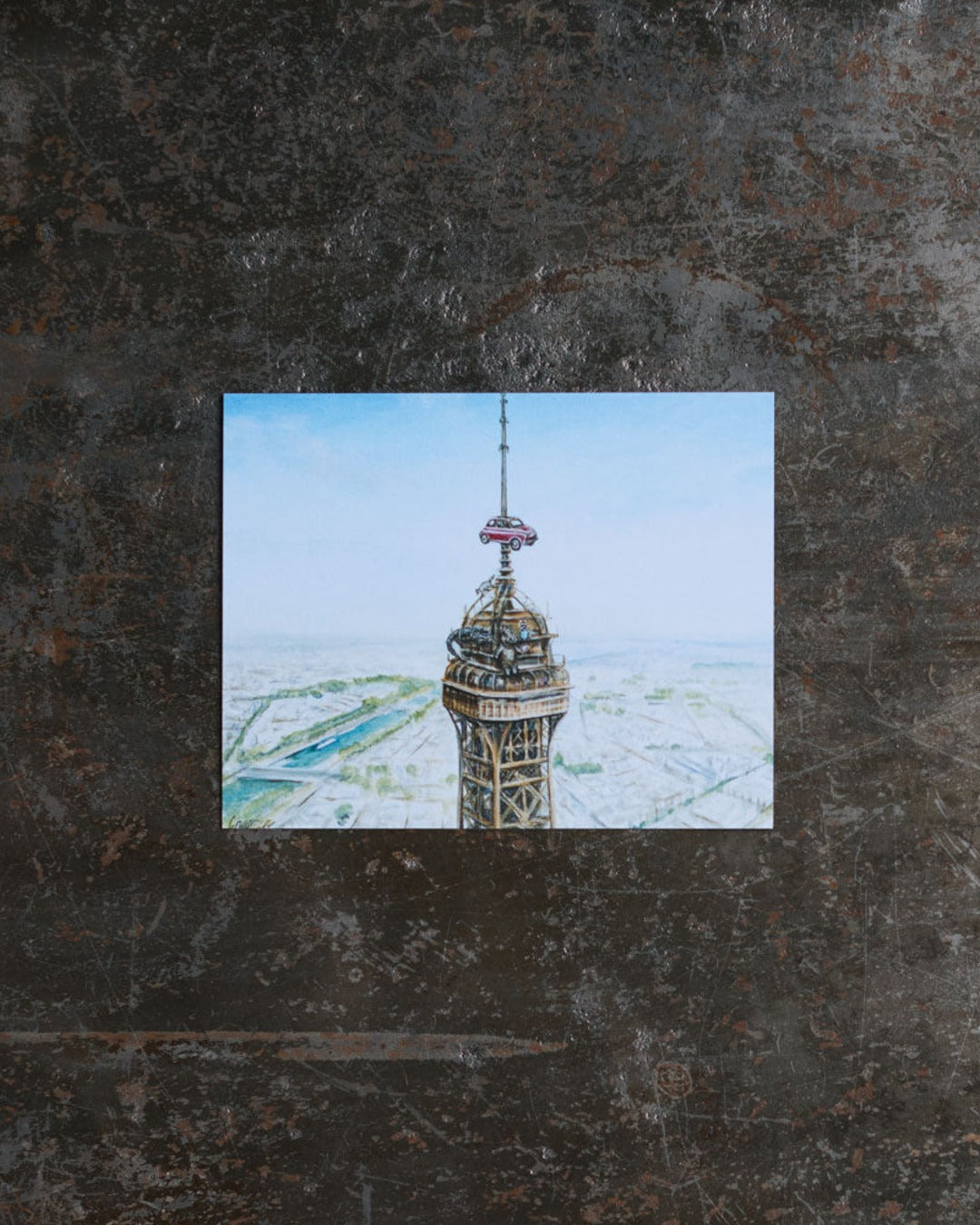 Merci x Travis Chapman - Postcard - Found a Parking Spot