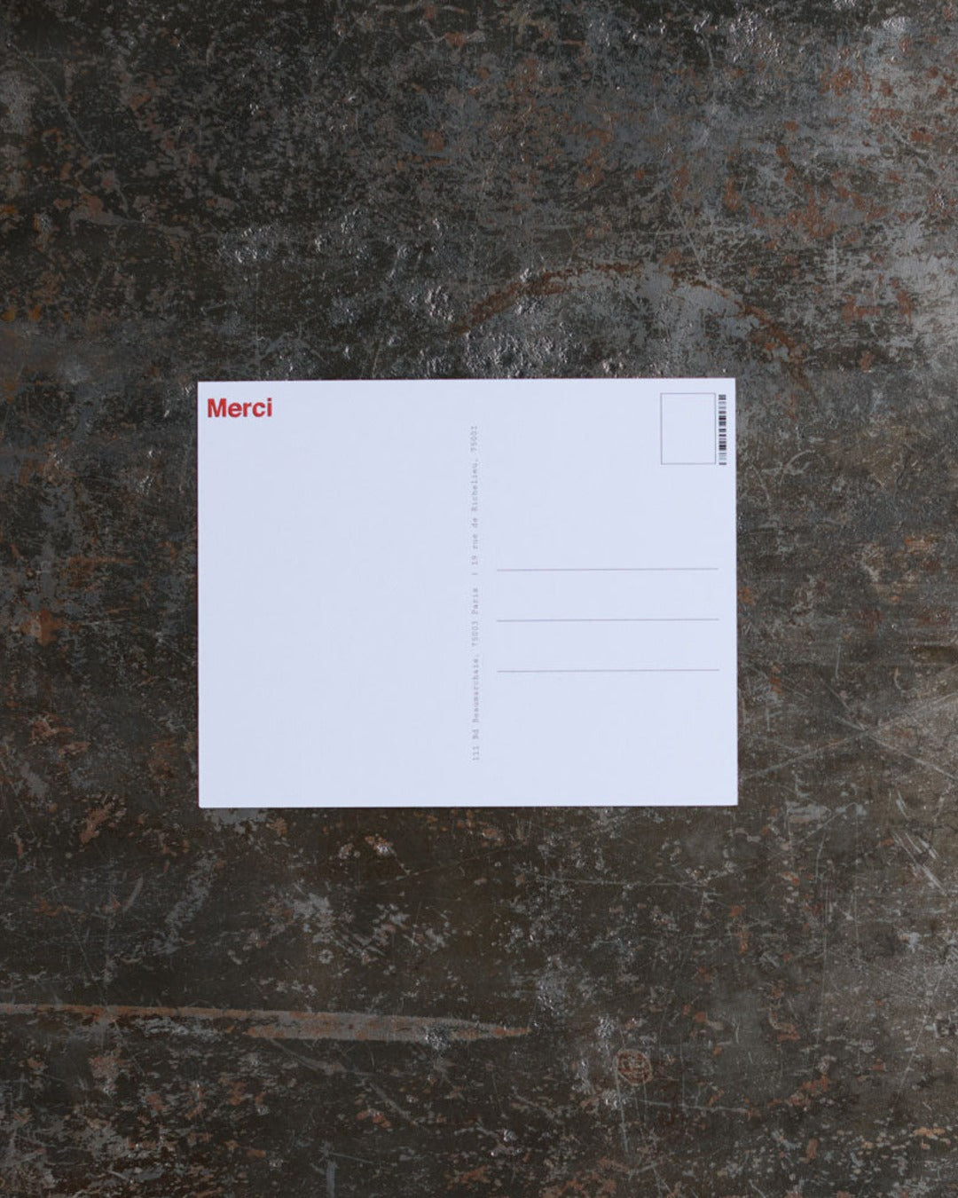 Merci x Travis Chapman - Postcard - Found a Parking Spot