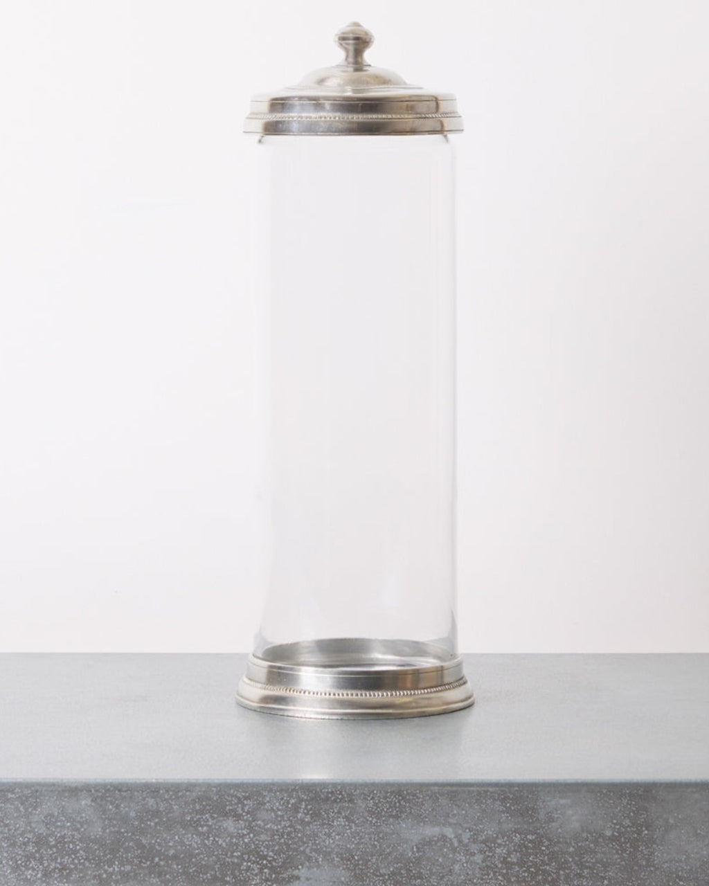 Cosi Tabellini - Glass and Pewter Jar