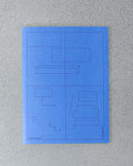 Edition Julie Joliat - Carnet Booq - Bleu & Violet