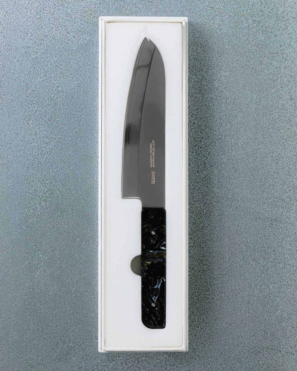 Nomi Kitchen - Santoku Knife - Black
