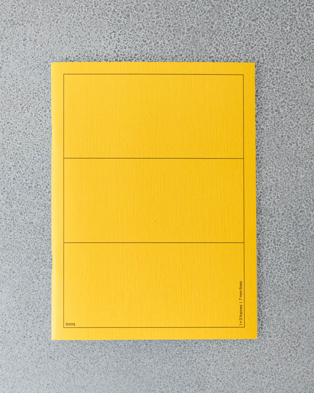 Edition Julie Joliat - Carnet Booq - Jaune & Violet