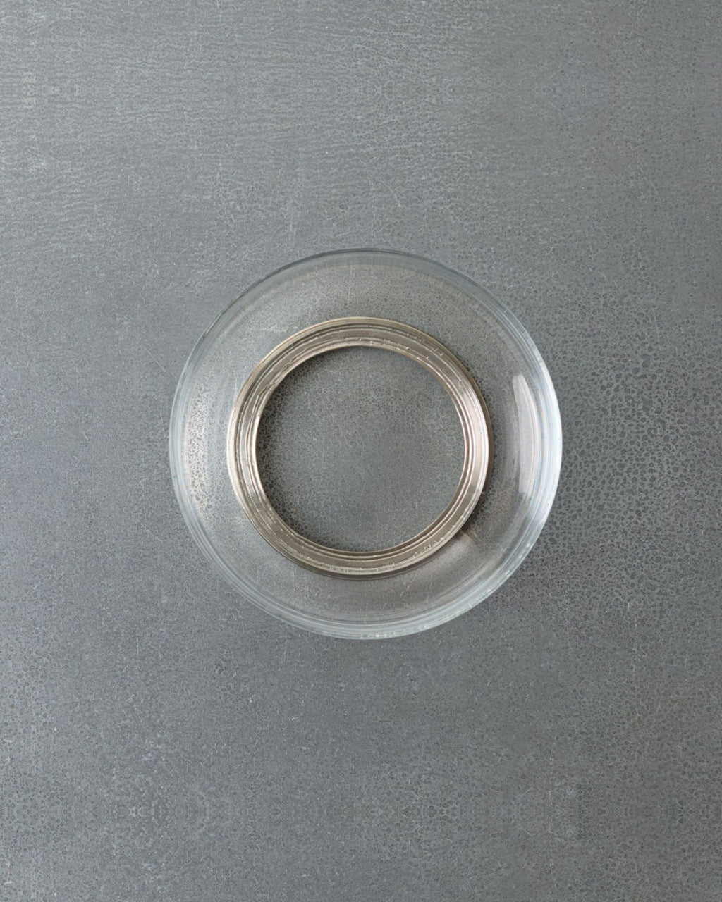 Cosi Tabellini - Pewter and Crystal Bowl