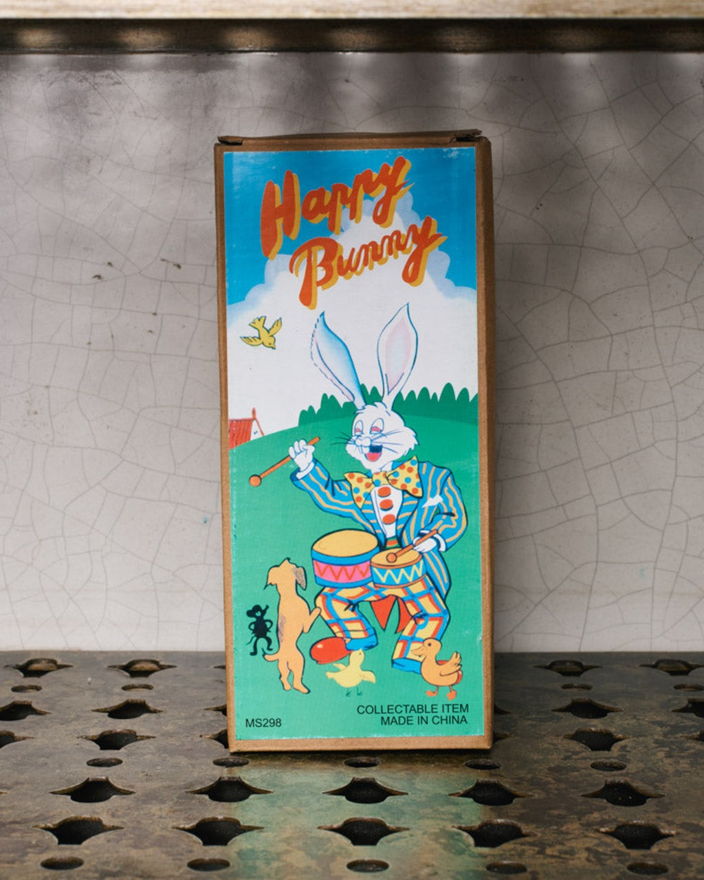 Die Blechfabrik - Toy - Rabbit with Drum