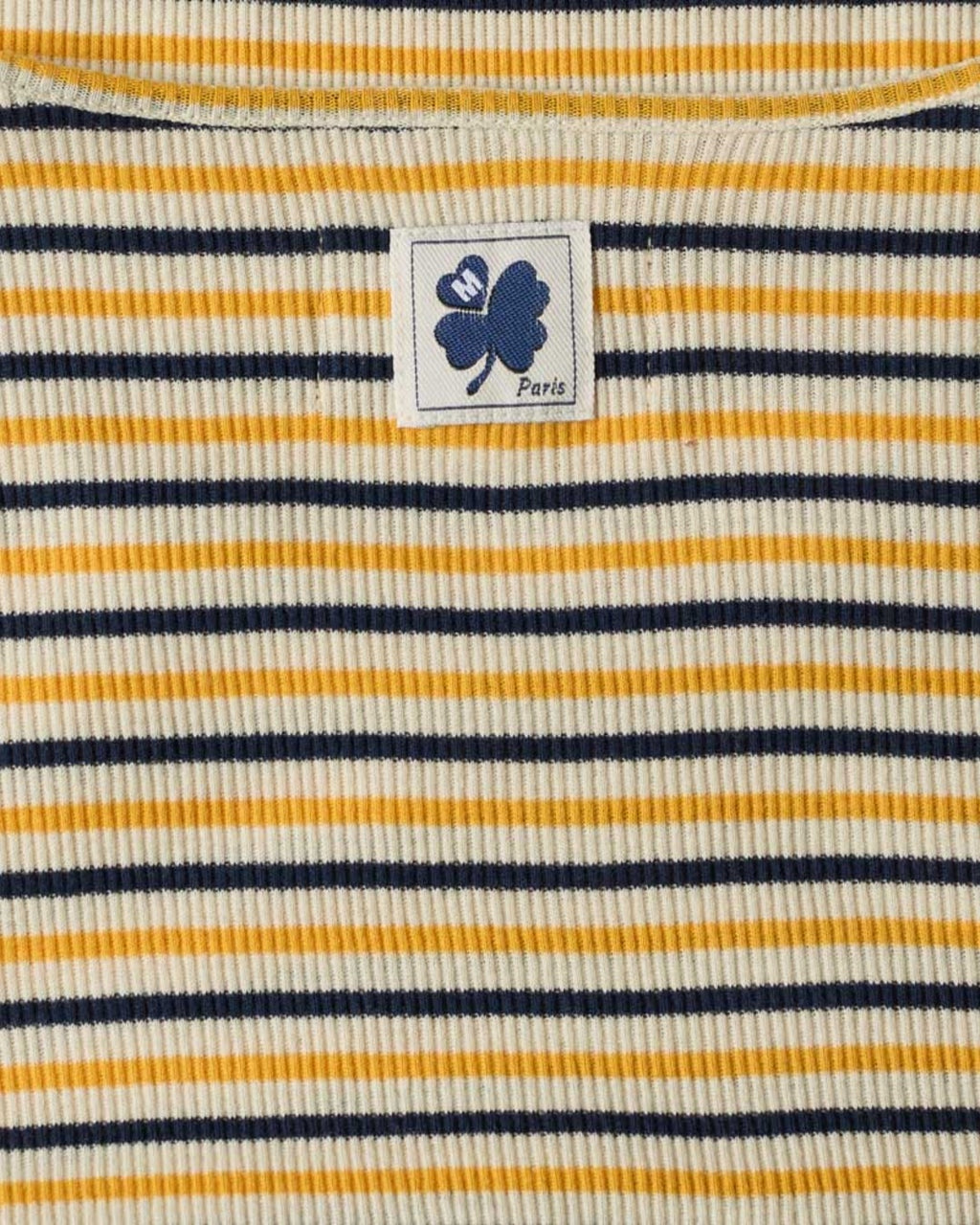 Merci - Carla T-shirt - Navy & Yellow