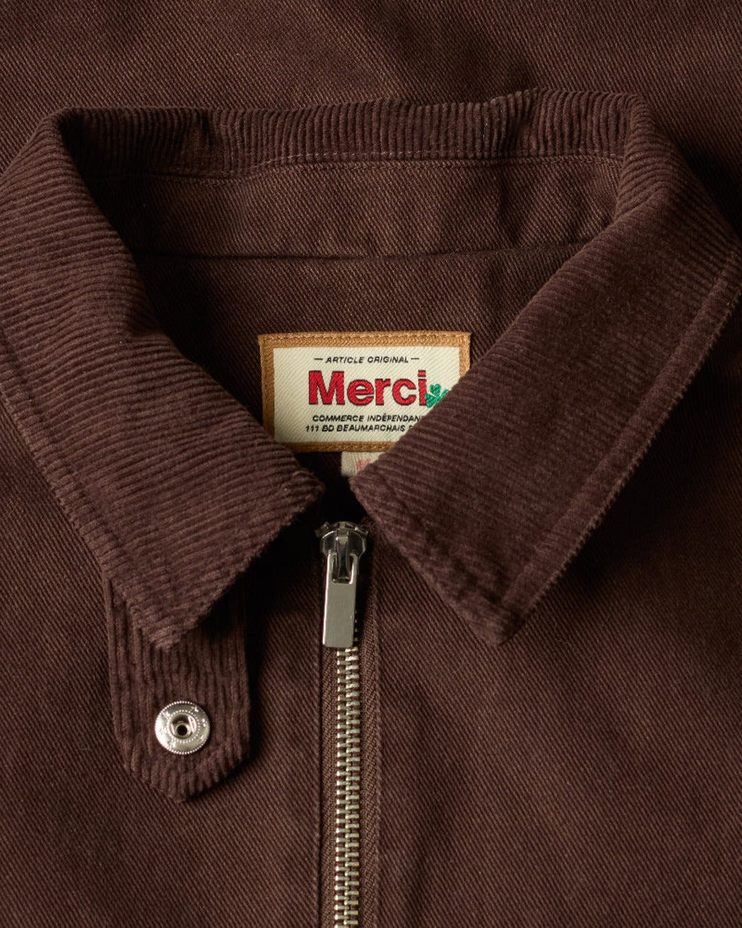 Merci - Veste Marla - Marron Foncé