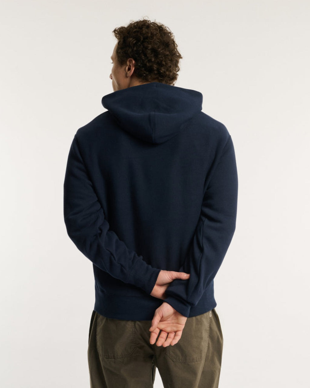 Merci x Champion - Sweat À Capuche Merci Patch - Navy