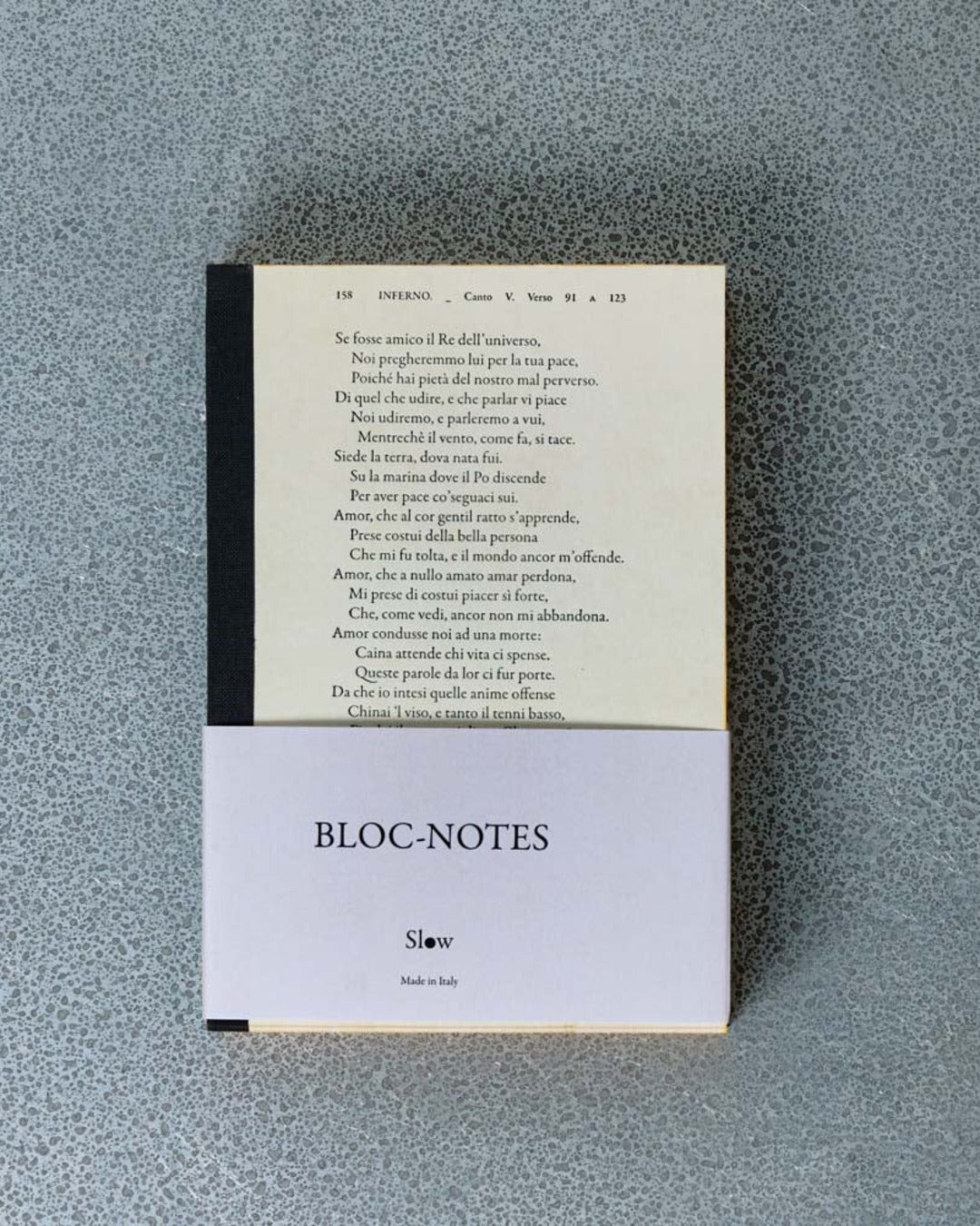 Slow - Inferno Dante Notebook