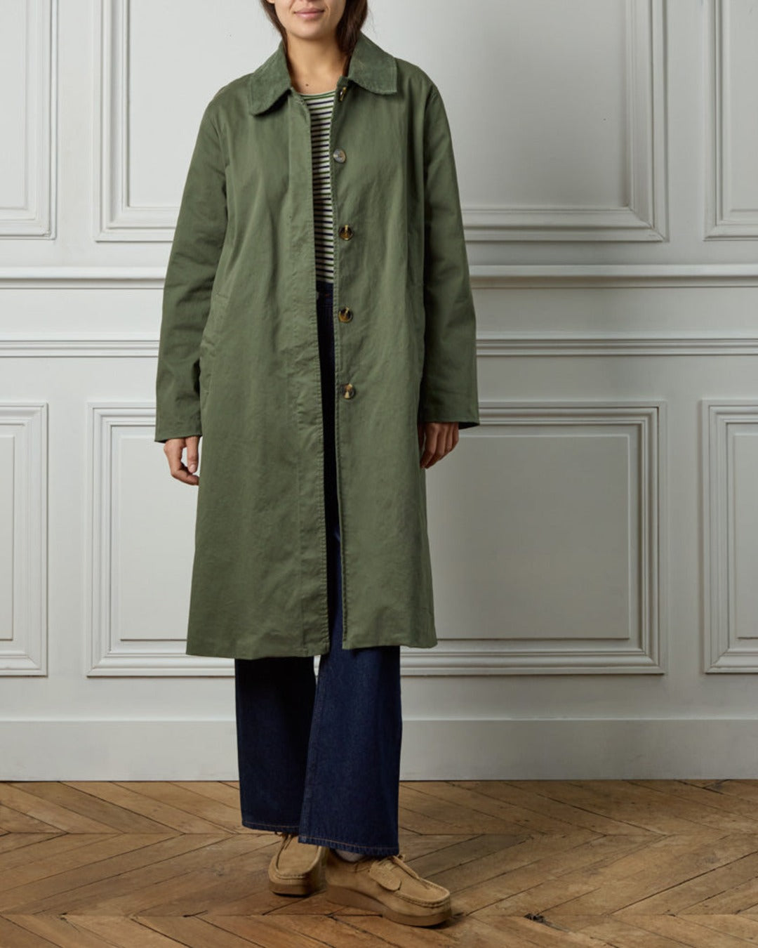 Merci - Gaby Trench Coat - Khaki