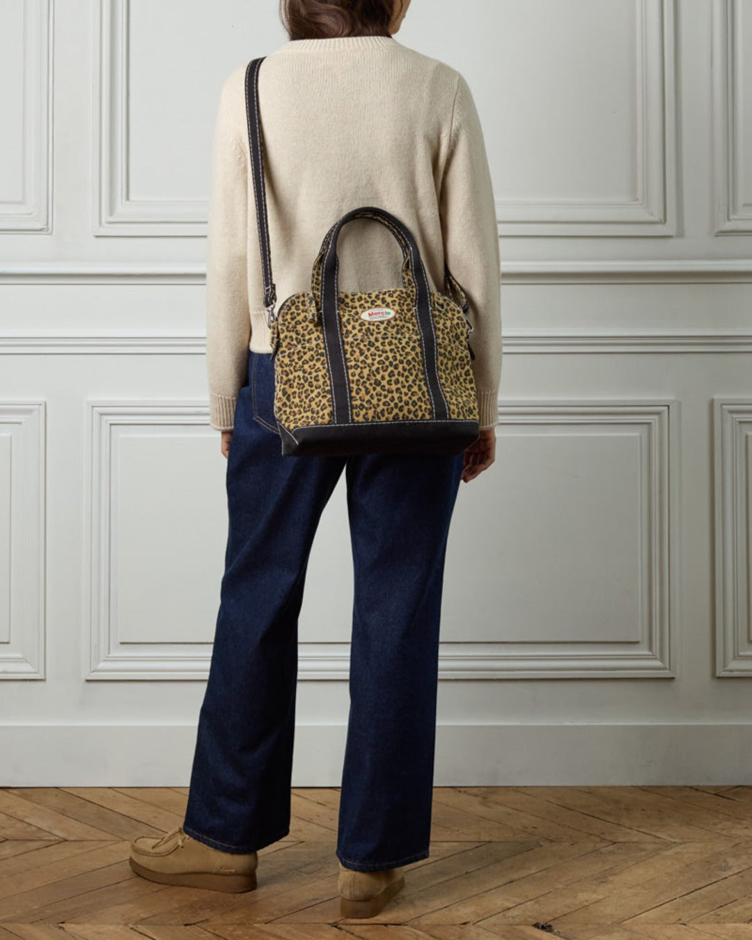 Merci - Paris Bag - Leopard & Black
