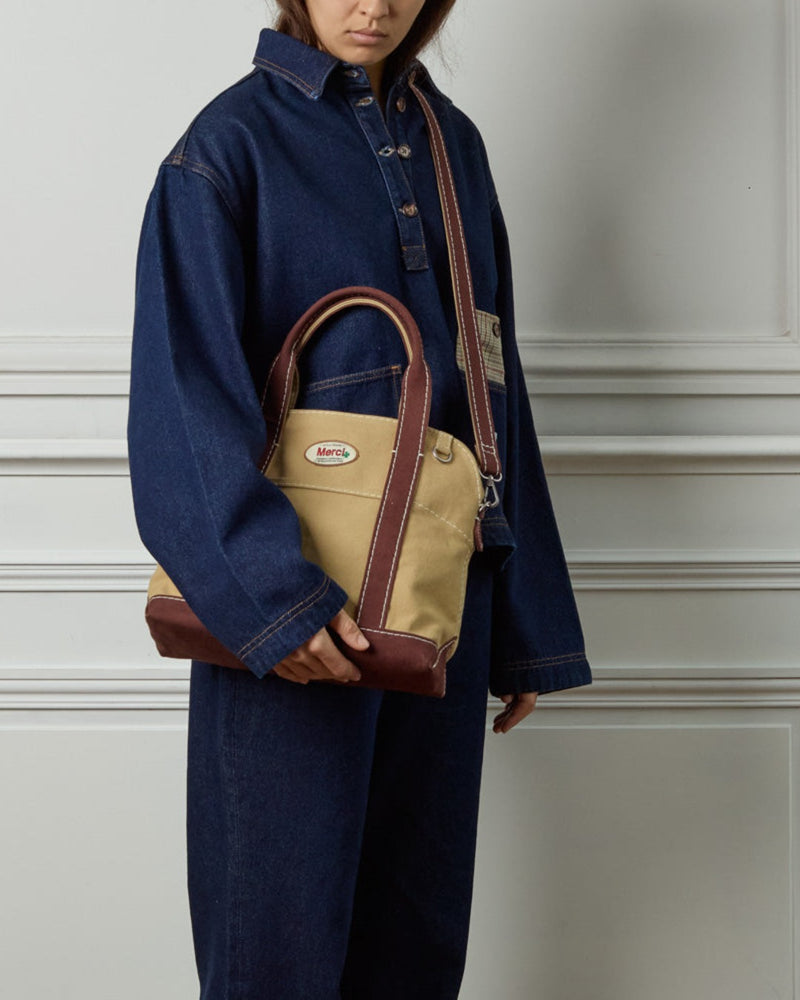 Merci - Cabas Paris Bag - Marron – Merci Paris