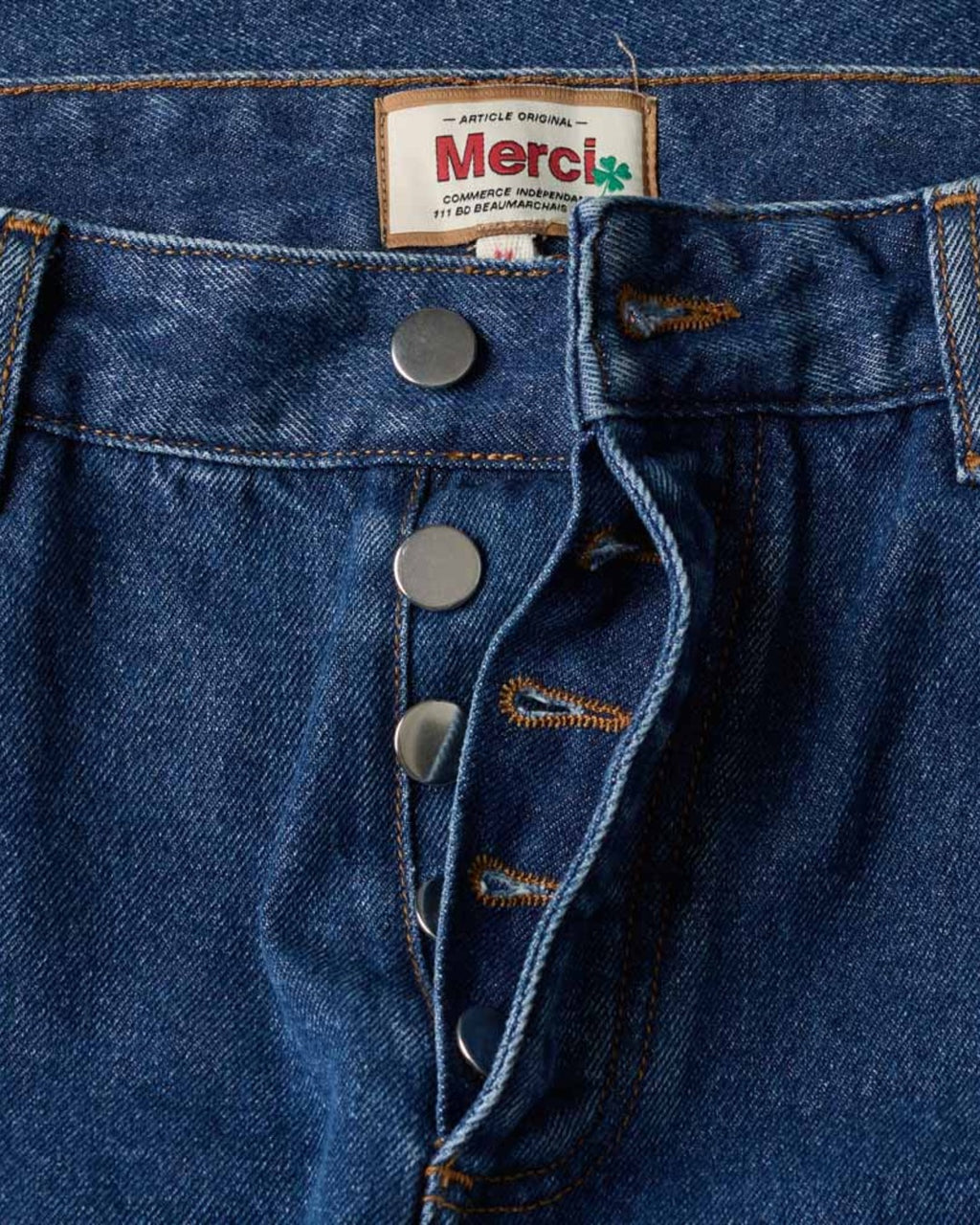 Merci - Jeannot Straight Jeans - Indigo