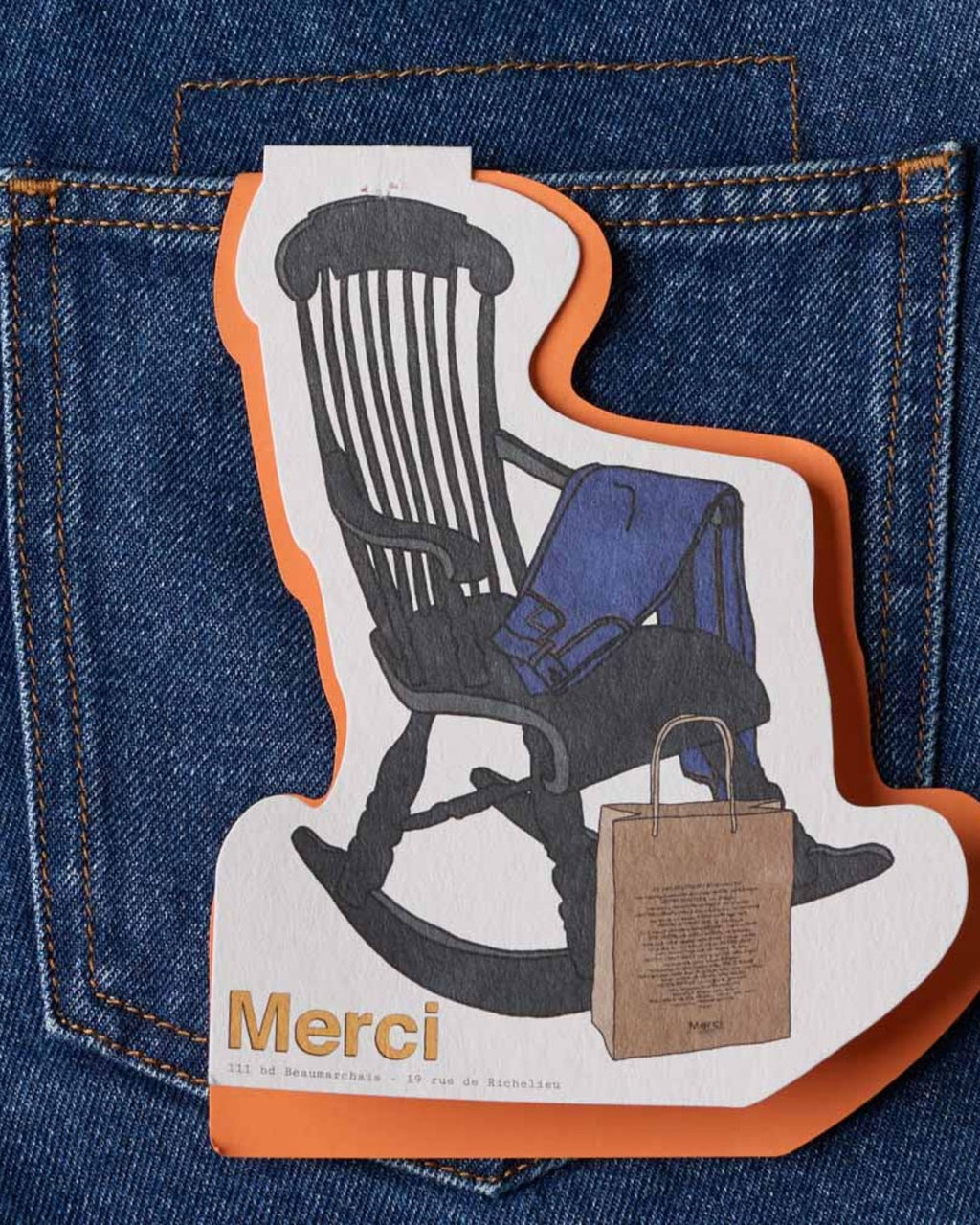 Merci - Jeannot Straight Jeans - Indigo