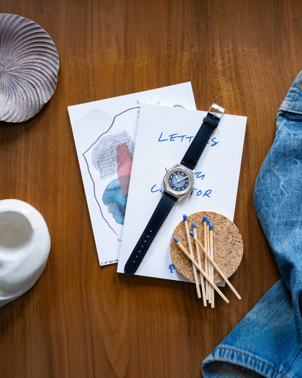 Merci - Montre Beaumarchais - Aeon Blue