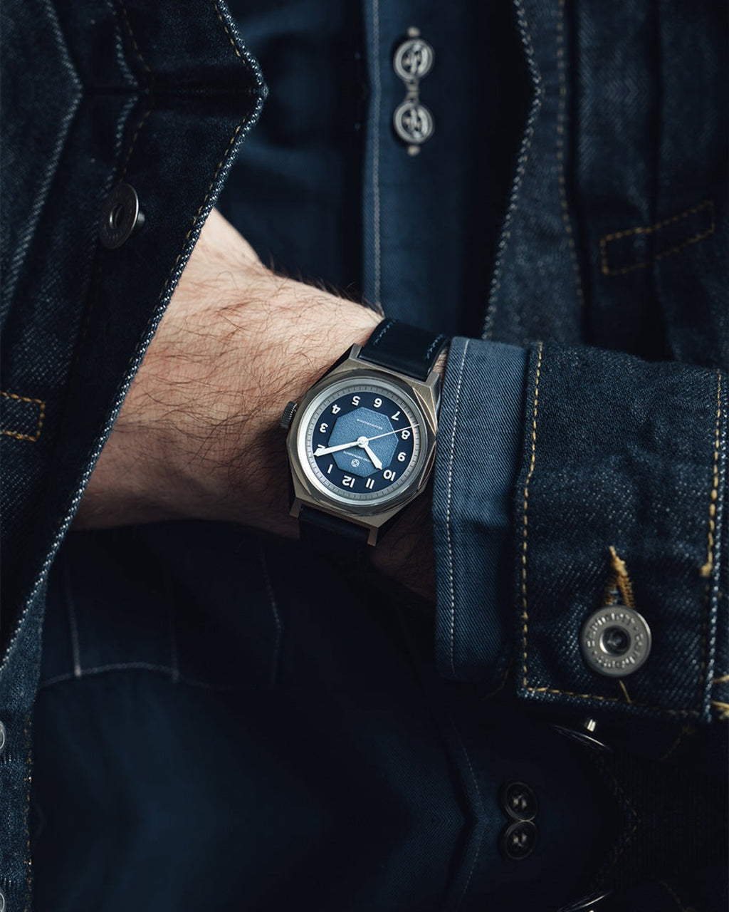 Merci - Montre Beaumarchais - Aeon Blue