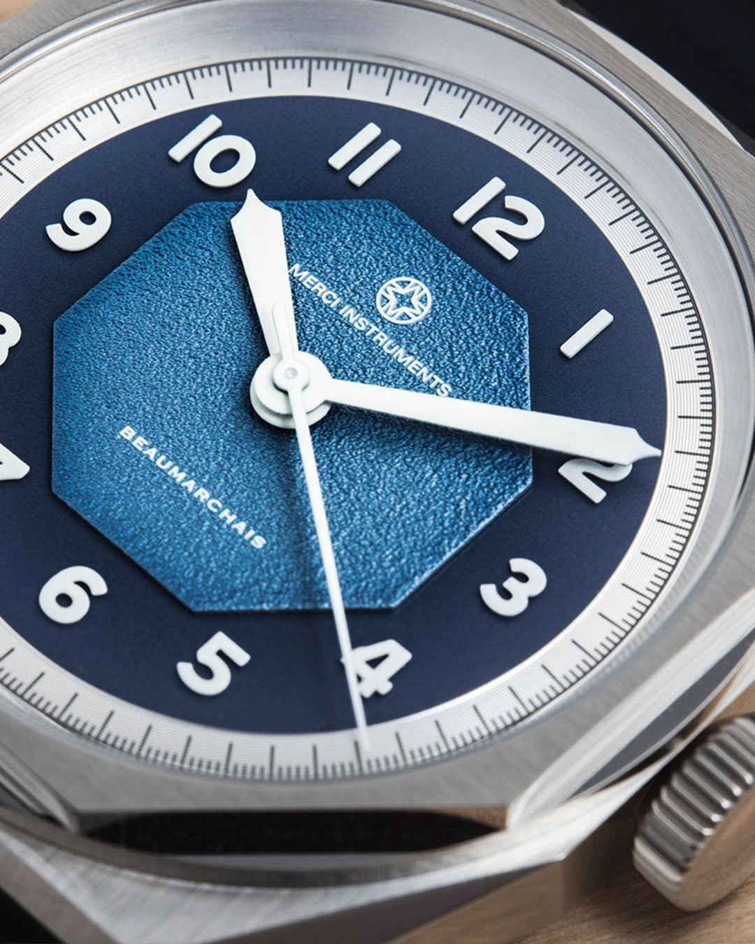 Merci - Montre Beaumarchais - Aeon Blue