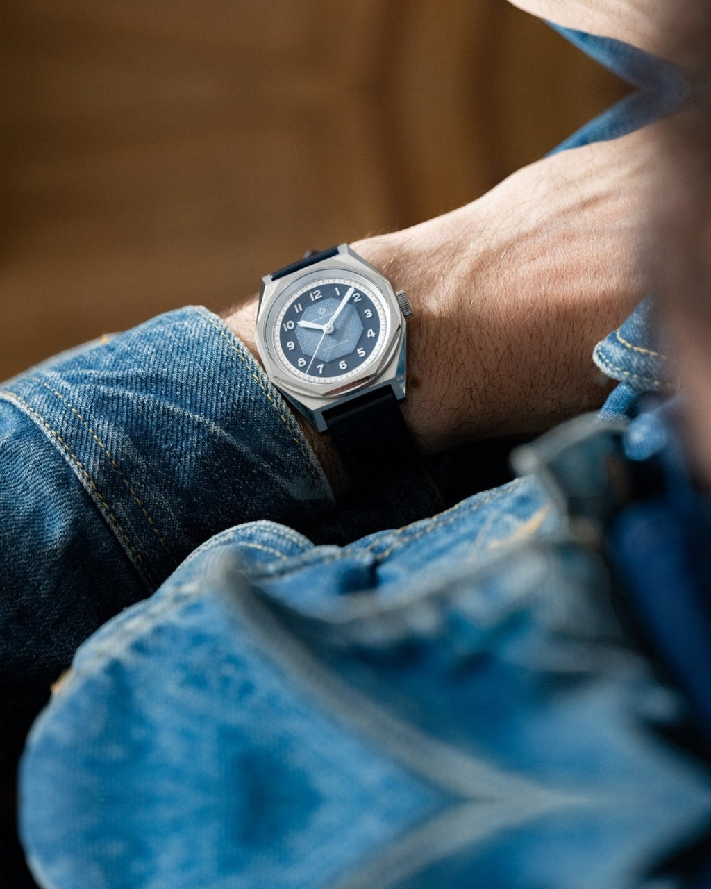 Merci - Montre Beaumarchais - Aeon Blue