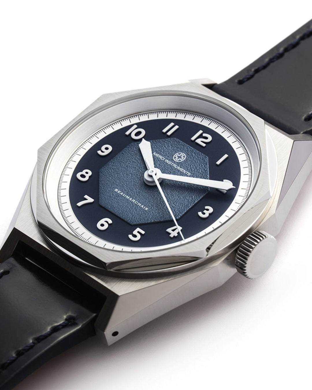 Merci - Montre Beaumarchais - Aeon Blue