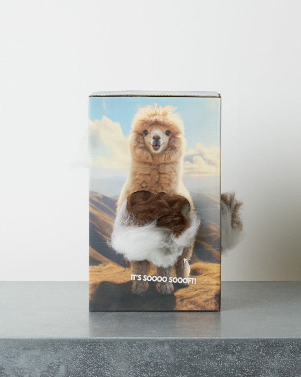 Inkari - Peluche Lama En Alpaga Macchiato