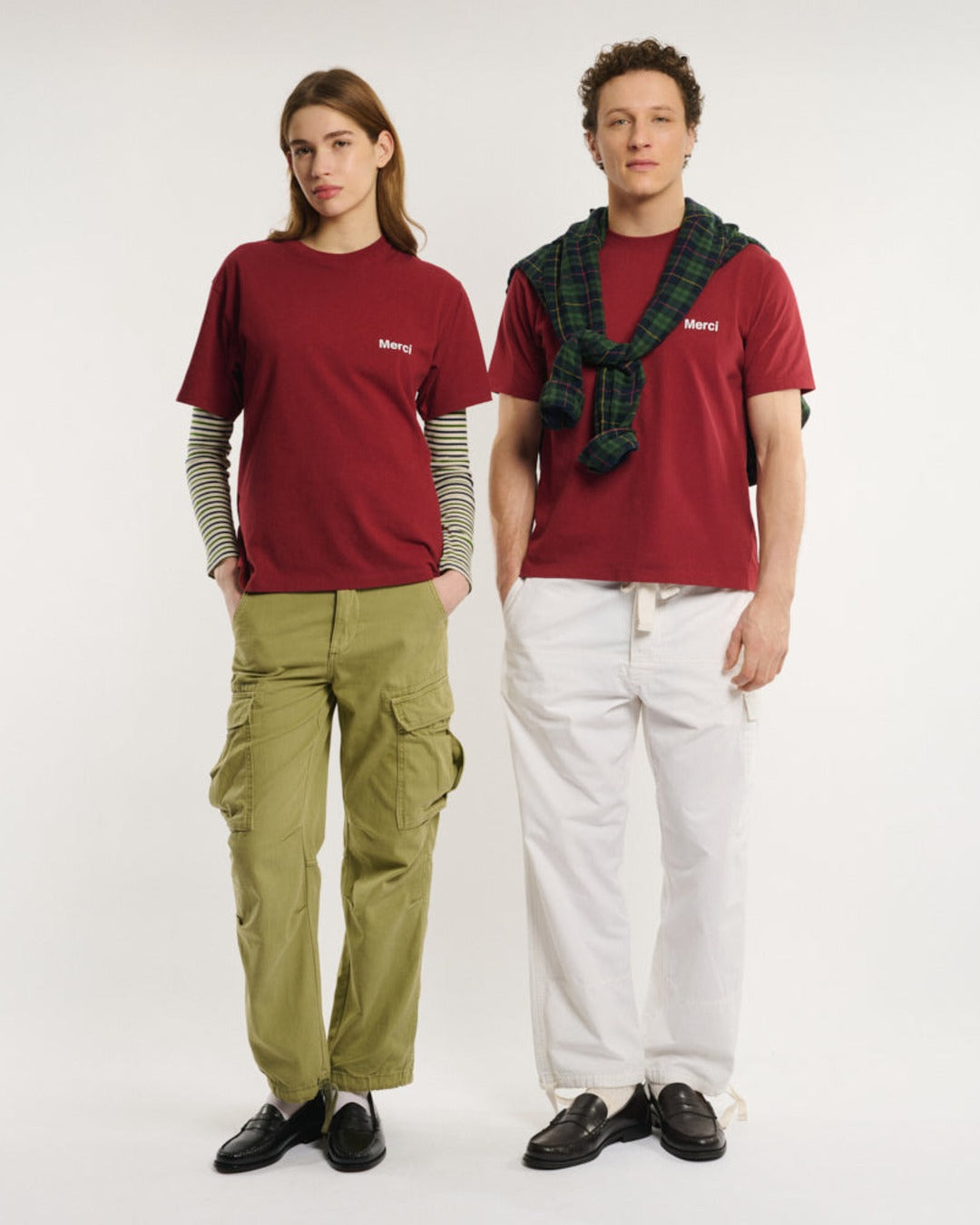 Merci - T-Shirt Aurelien - Wine