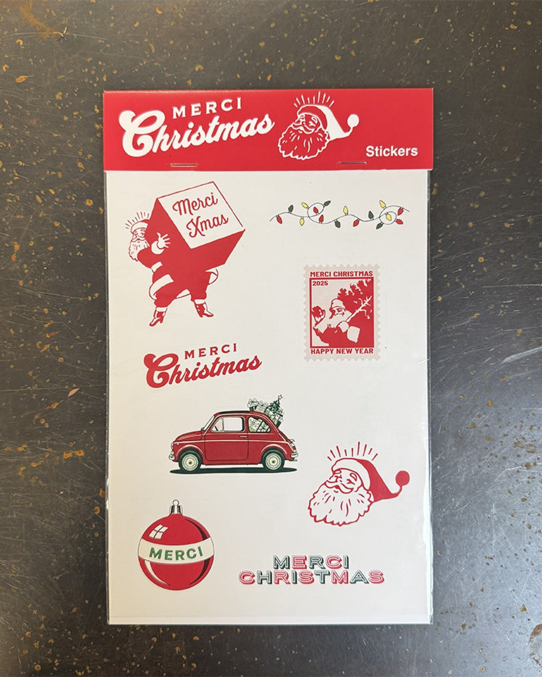 Merci - Stickers - Merci Christmas