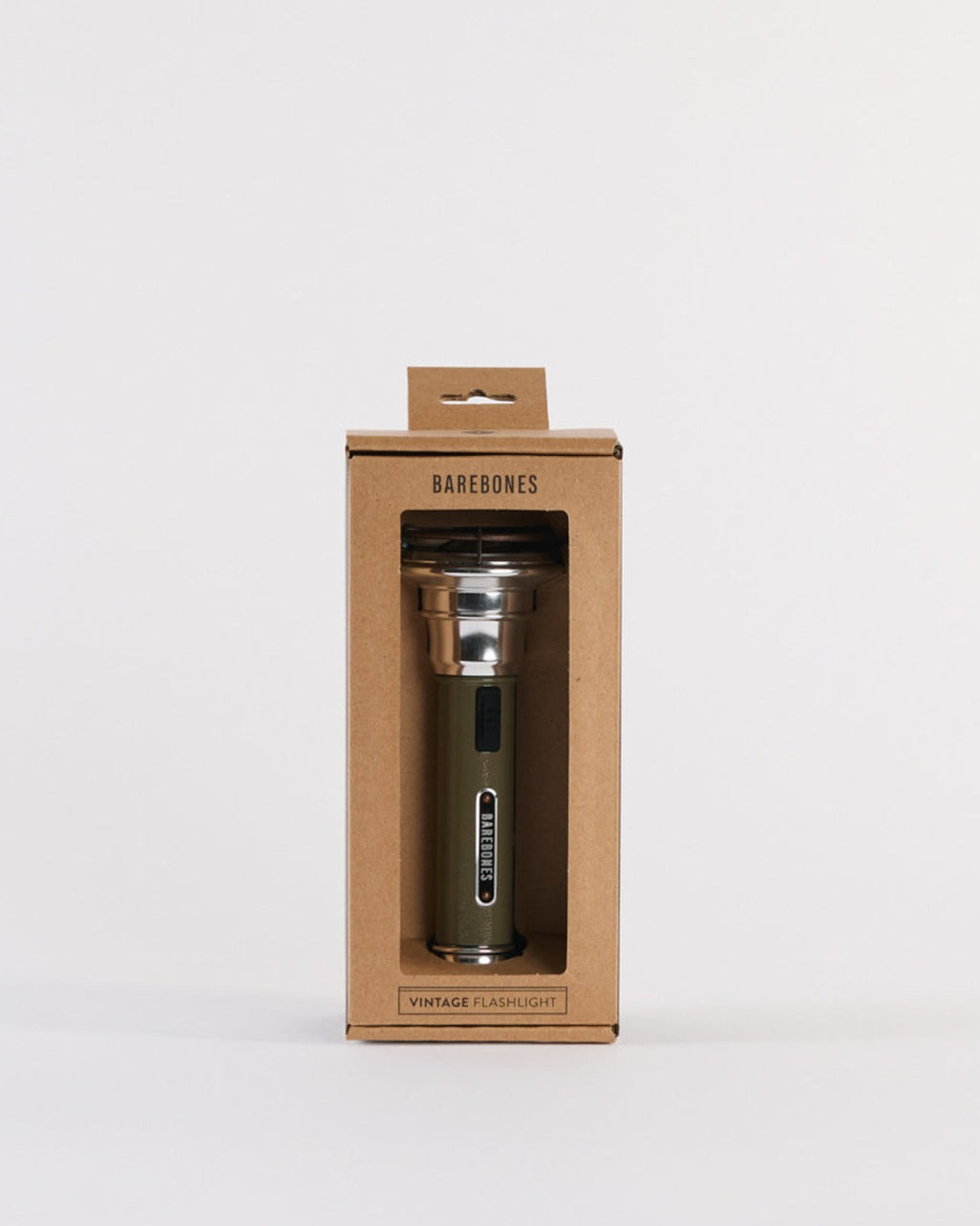 Barebones - Vintage Flashlight - Olive