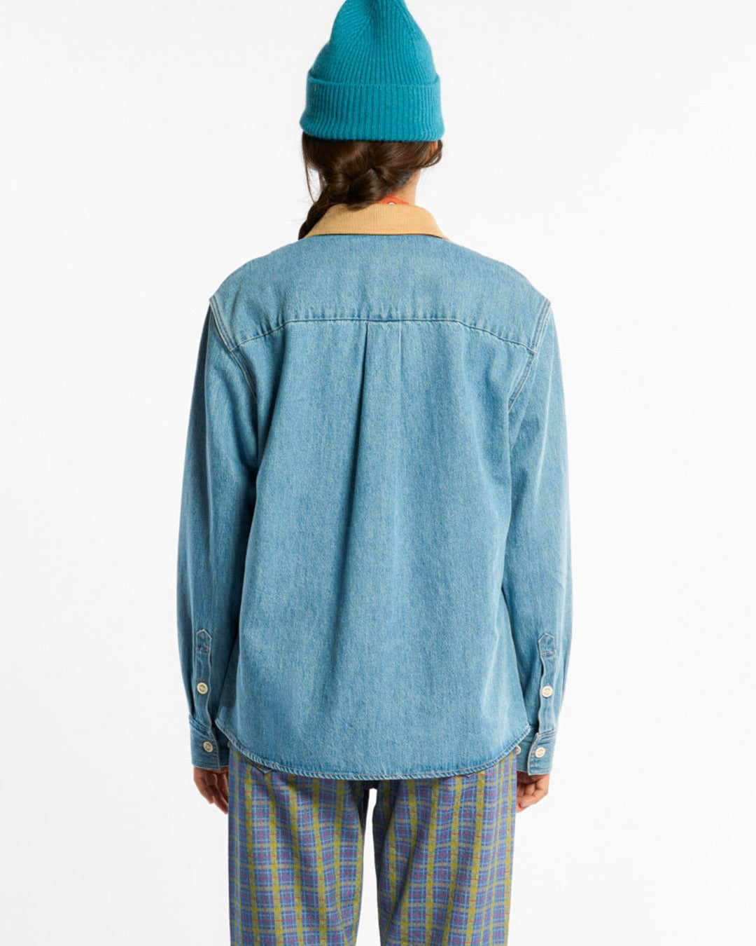 Au Vieux Campeur - Congés Payés - Chemise Marcel - Bleu & Blanc
