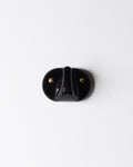 Zangra - Porcelain Hook - Black