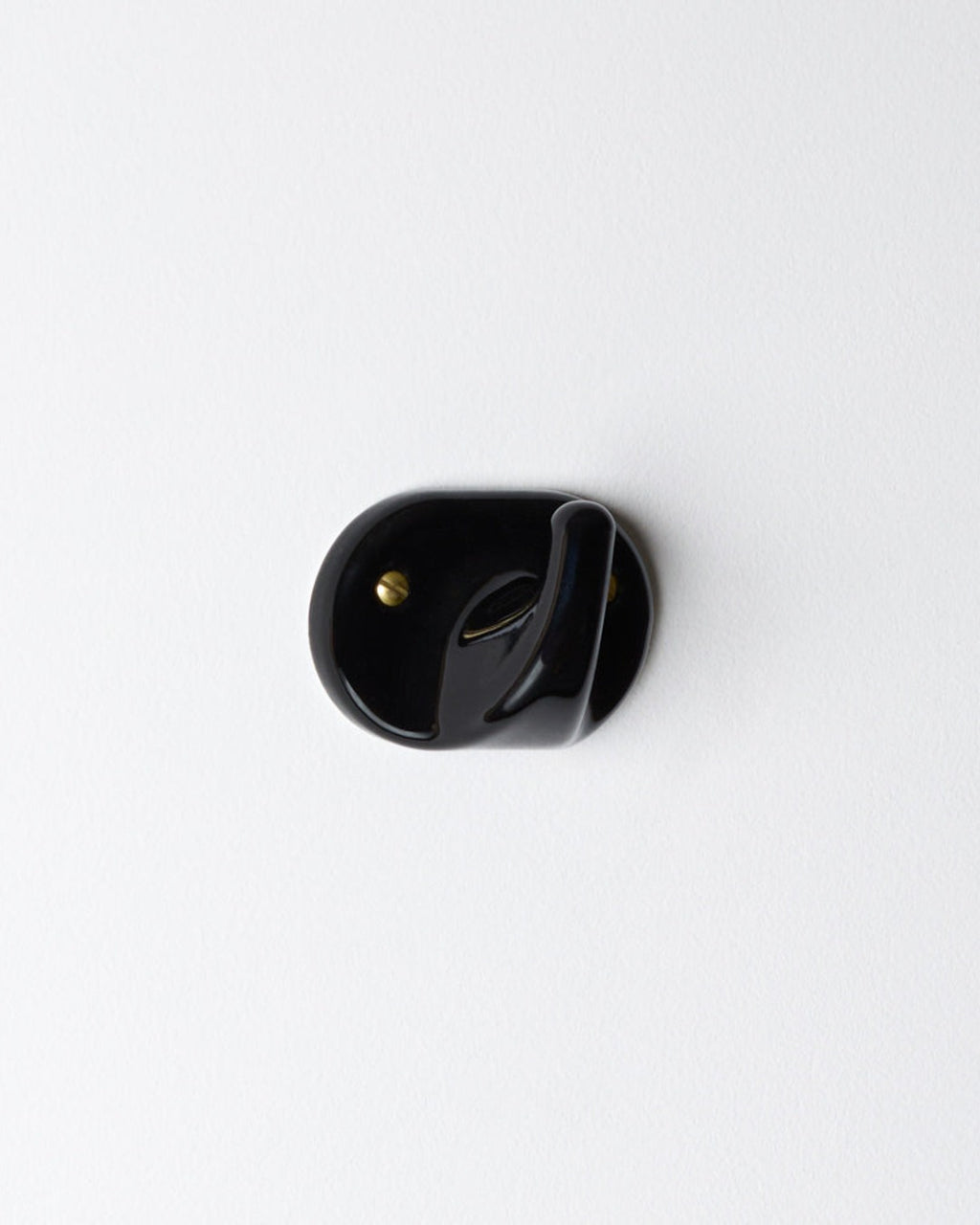 Zangra - Porcelain Hook - Black