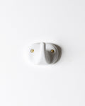 Zangra - Crochet En Porcelaine - Blanc