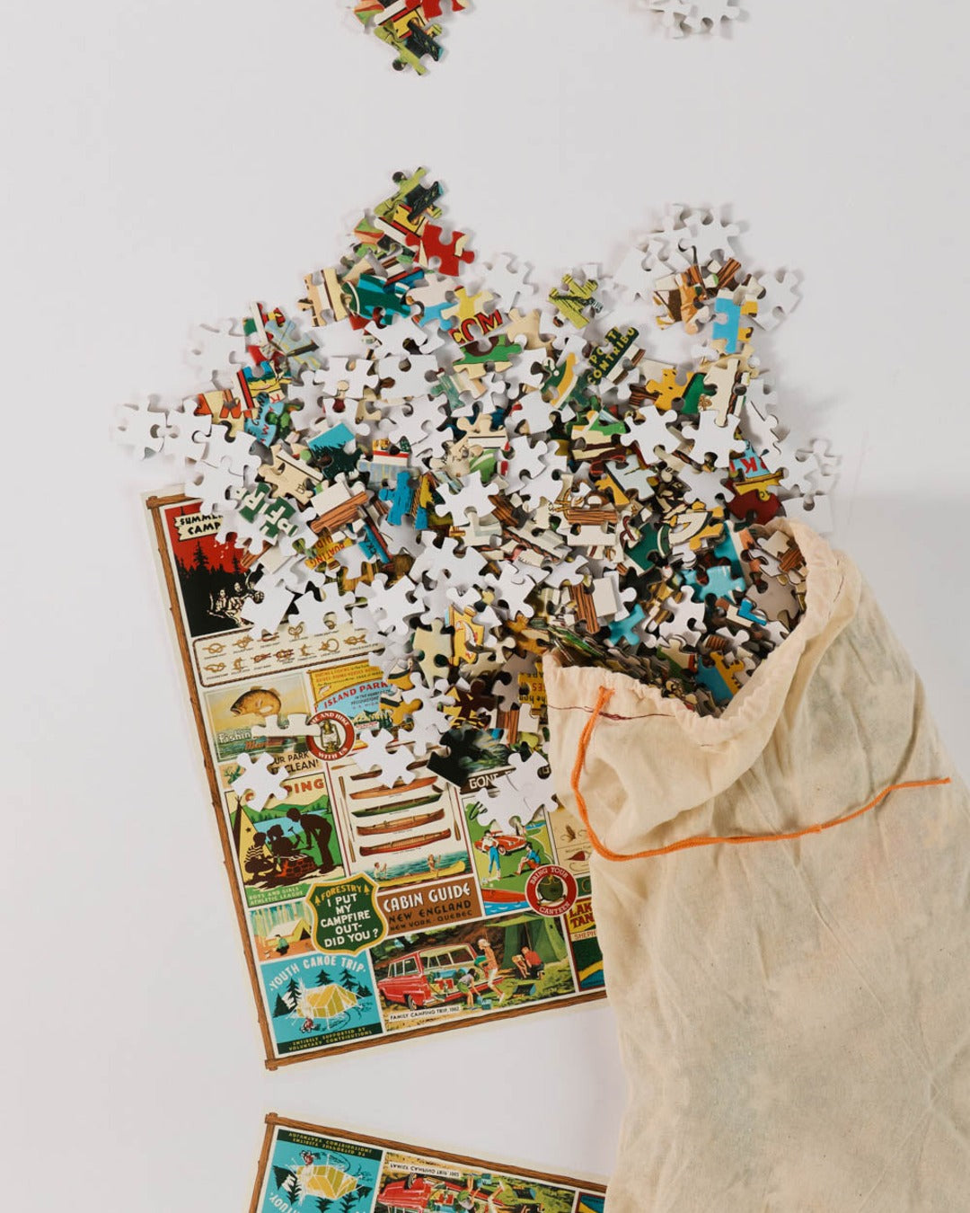 Cavallini Paper & Co. - Puzzle Camping