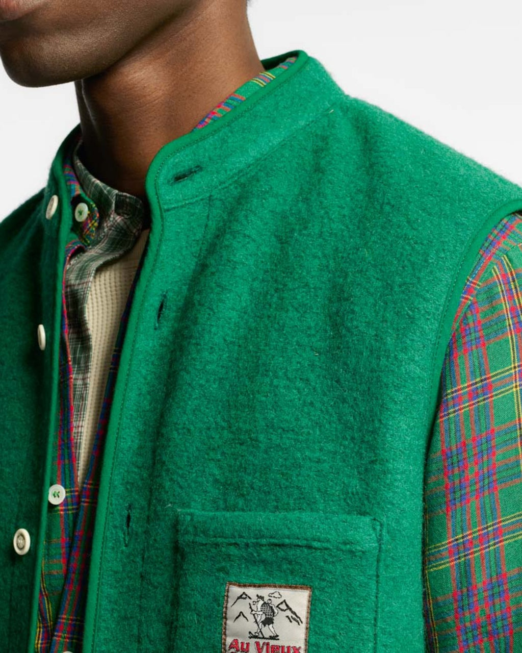 Au Vieux Campeur - Congés Payés - Sleeveless vest - Forest Green