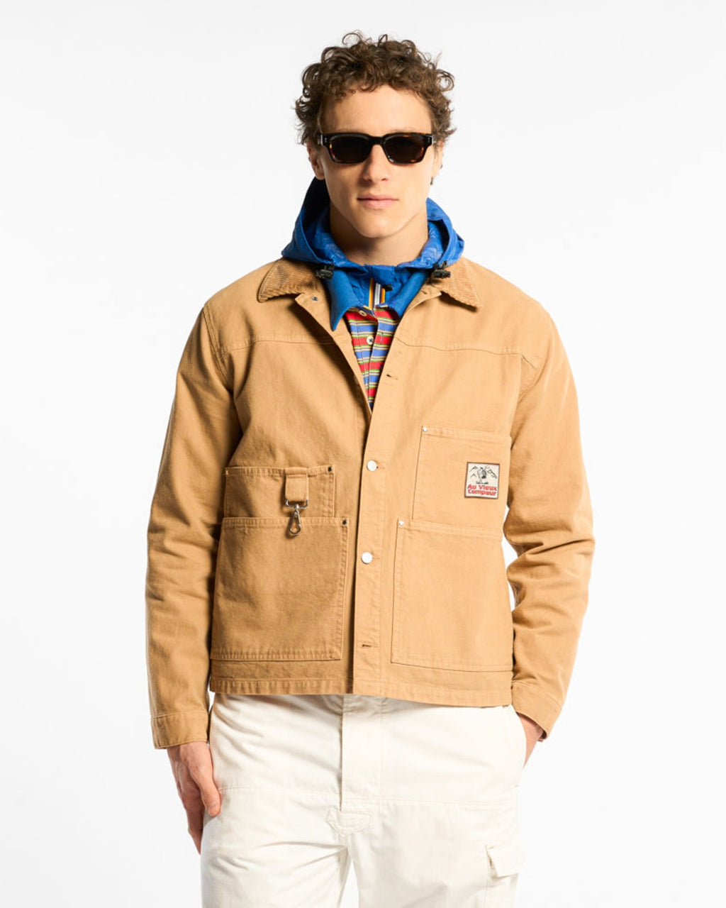 Au Vieux Campeur - Congés Payés - Veste Canva Henri - Beige