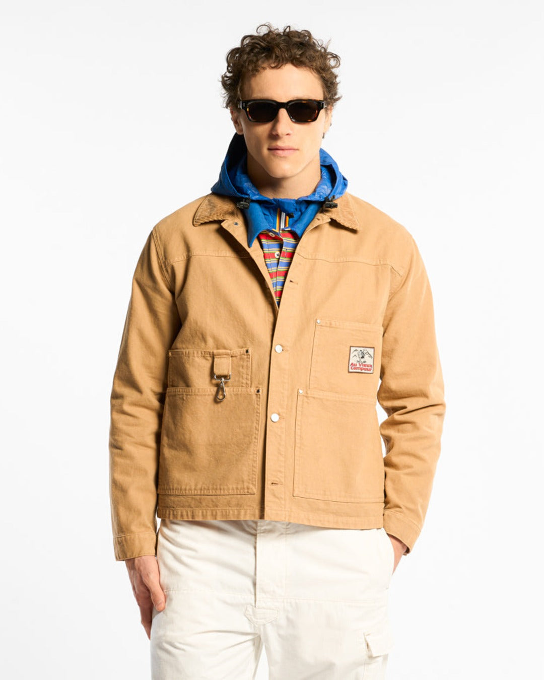 Au Vieux Campeur - Congés Payés - Veste Canva Henri - Beige