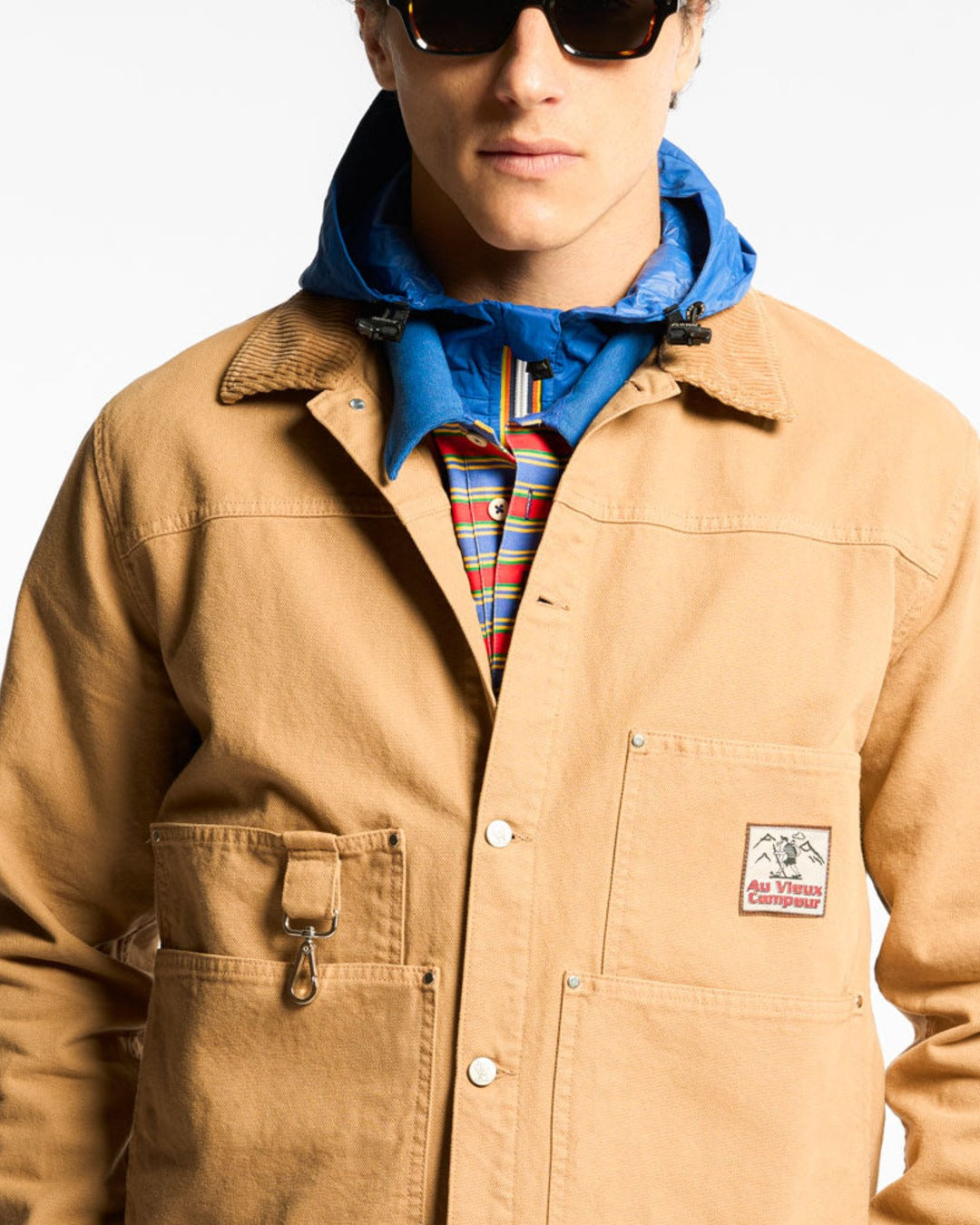 Au Vieux Campeur - Congés Payés - Veste Canva Henri - Beige
