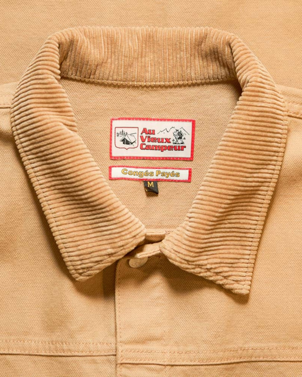 Au Vieux Campeur - Congés Payés - Veste Canva Henri - Beige