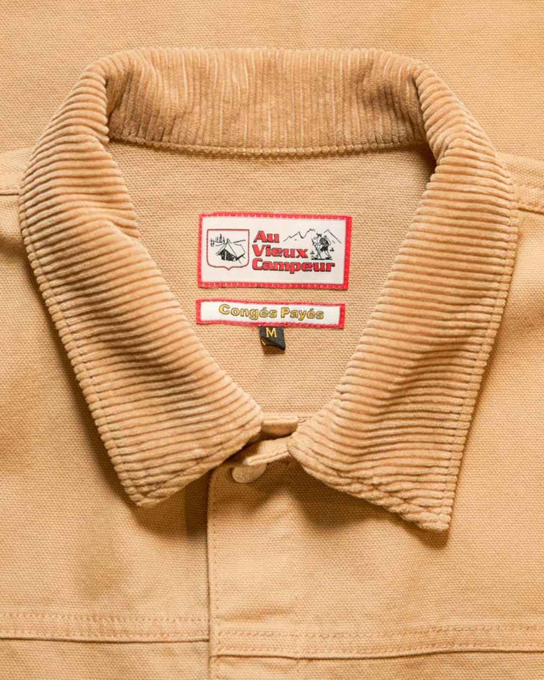 Au Vieux Campeur - Congés Payés - Veste Canva Henri - Beige