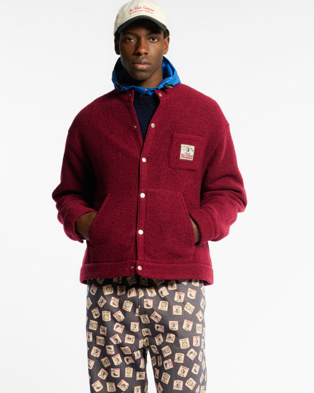 Au Vieux Campeur - Congés Payés - Maurice Jacket - Burgundy