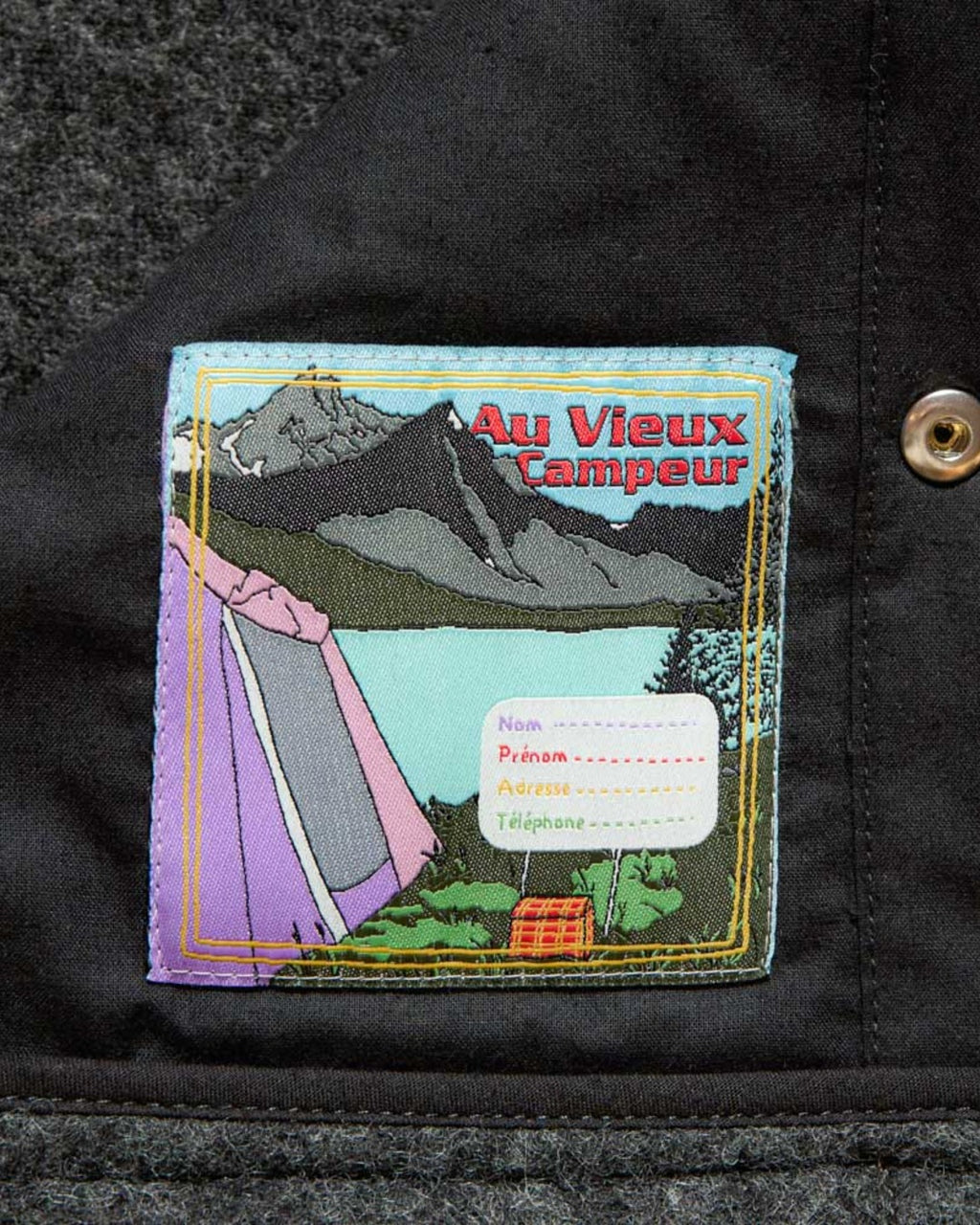 Au Vieux Campeur - Congés Payés - Veste Maurice - Anthracite