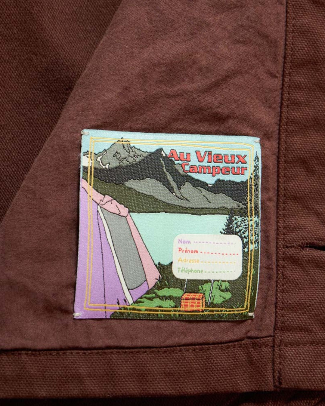 Au Vieux Campeur - Congés Payés - Veste Canva Henri - Chocolat